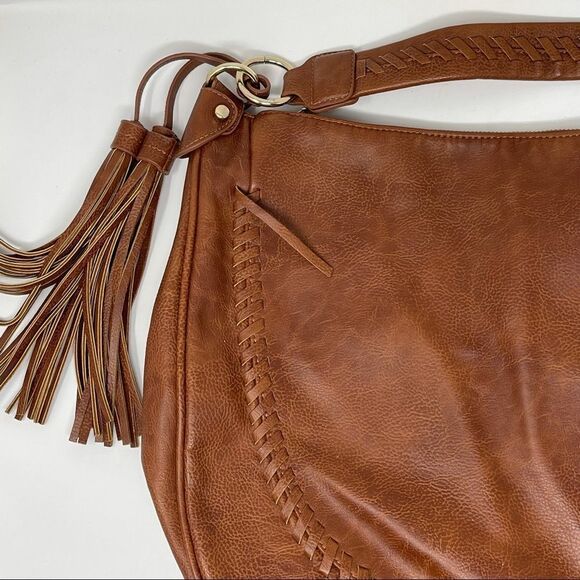 Boho Shoulder Bag, Brown - Picture 2 of 14